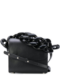 Женская черная кожаная сумка от MARQUES ALMEIDA