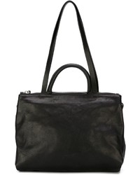 Женская черная кожаная сумка от Marsèll