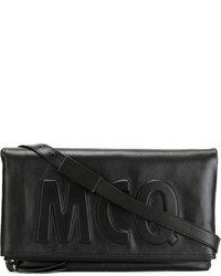 Женская черная кожаная сумка от McQ by Alexander McQueen