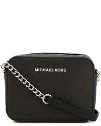Женская черная кожаная сумка от MICHAEL Michael Kors