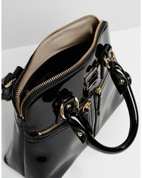 Женская черная кожаная сумка от Modalu