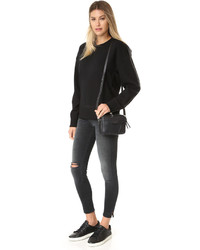 Женская черная кожаная сумка от Rag & Bone