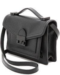 Женская черная кожаная сумка от Loeffler Randall