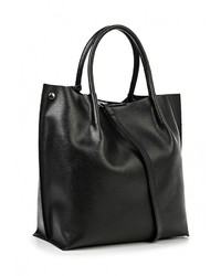 Женская черная кожаная сумка от Moronero