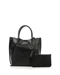 Женская черная кожаная сумка от Moronero