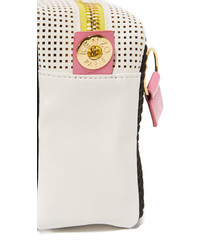 Женская черная кожаная сумка от Kenzo