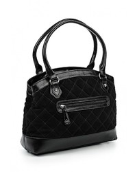 Женская черная кожаная сумка от Palio