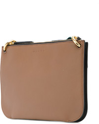 Женская черная кожаная сумка от Marni