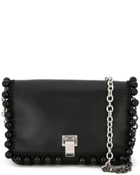 Женская черная кожаная сумка от Proenza Schouler