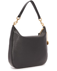 Женская черная кожаная сумка от Marc Jacobs