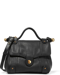 Женская черная кожаная сумка от See by Chloe