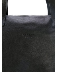 Женская черная кожаная сумка от P.A.R.O.S.H.