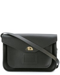 Женская черная кожаная сумка от The Cambridge Satchel Company