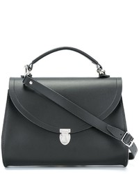 Женская черная кожаная сумка от The Cambridge Satchel Company