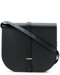 Женская черная кожаная сумка от The Cambridge Satchel Company