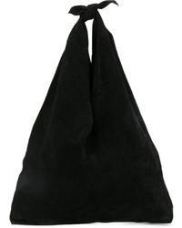 Женская черная кожаная сумка от The Row