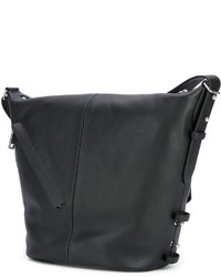 Женская черная кожаная сумка от Marc Jacobs