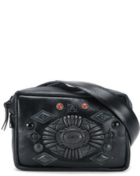Женская черная кожаная сумка от Toga