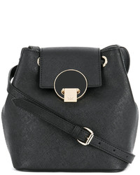 Женская черная кожаная сумка от Vivienne Westwood