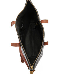 Женская черная кожаная сумка от Madewell