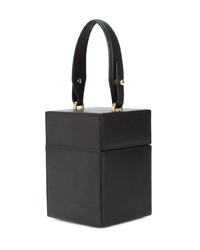 Черная кожаная сумочка от Oscar de la Renta
