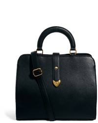 Черная кожаная сумочка от Asos