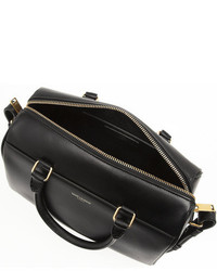 Черная кожаная сумочка от Saint Laurent