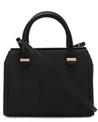 Черная кожаная сумочка от Victoria Beckham