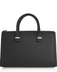 Черная кожаная сумочка от Victoria Beckham
