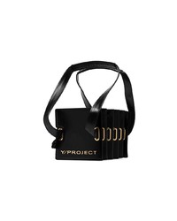 Черная кожаная сумочка от Y/Project