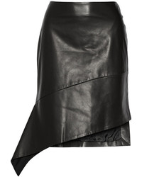 Черная кожаная юбка-карандаш от Reed Krakoff