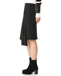 Черная кожаная юбка от Belstaff