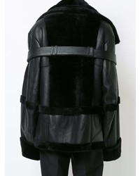 Мужская черная короткая дубленка от Bmuet(Te)