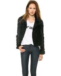 Черная короткая шуба от Marc by Marc Jacobs