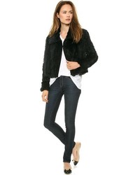 Черная короткая шуба от Marc by Marc Jacobs