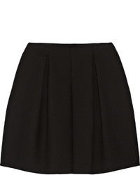 Черная короткая юбка-солнце от Fendi