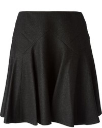 Черная короткая юбка-солнце от Ralph Lauren