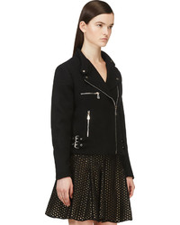 Женская черная косуха от MCQ