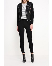 Женская черная косуха от B.Style