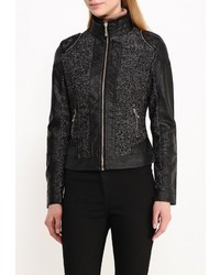 Женская черная косуха от B.Style