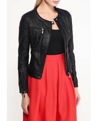 Женская черная косуха от B.Style