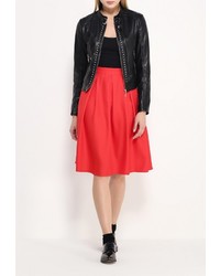 Женская черная косуха от B.Style