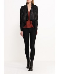 Женская черная косуха от B.Style