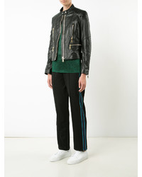 Женская черная косуха от Kenzo