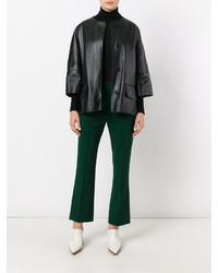 Женская черная косуха от Marni