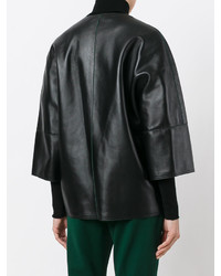 Женская черная косуха от Marni