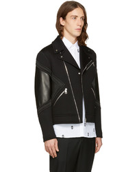 Мужская черная косуха от Neil Barrett