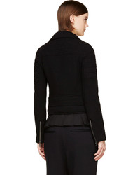 Женская черная косуха от Neil Barrett