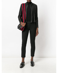 Женская черная косуха от Dondup