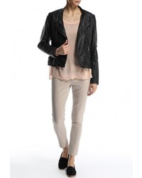 Женская черная косуха от By Swan